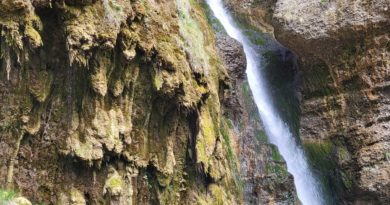 Ausflug zum Hinanger Wasserfall